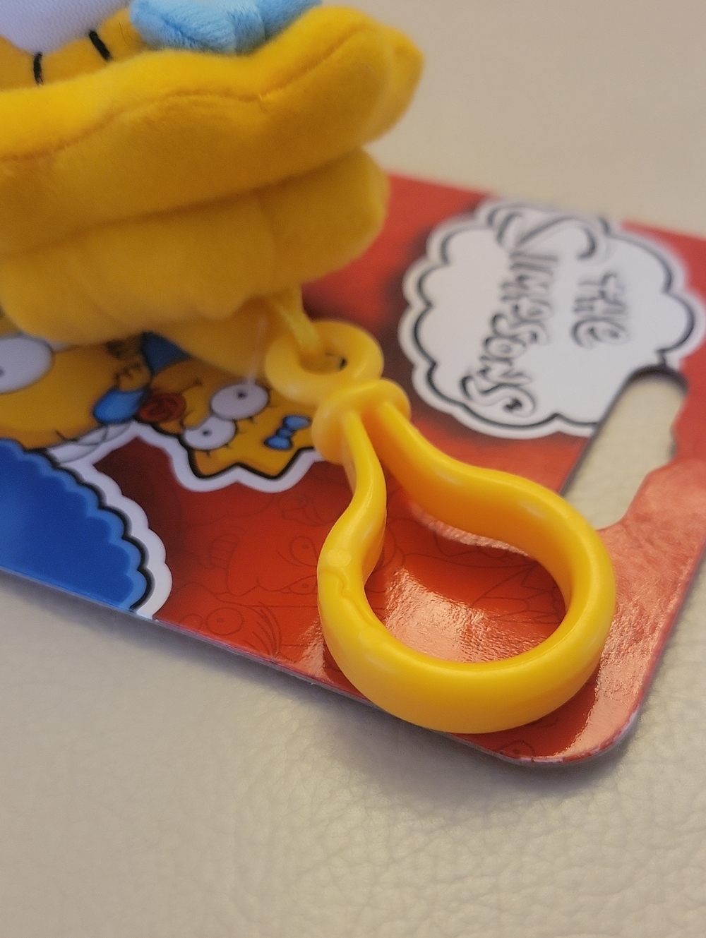 Maggie SIMPSON Plush BackPack Or Key Clip - Picture 4 of 4